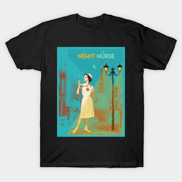 NIGHT NURSE T-Shirt by Showdeer